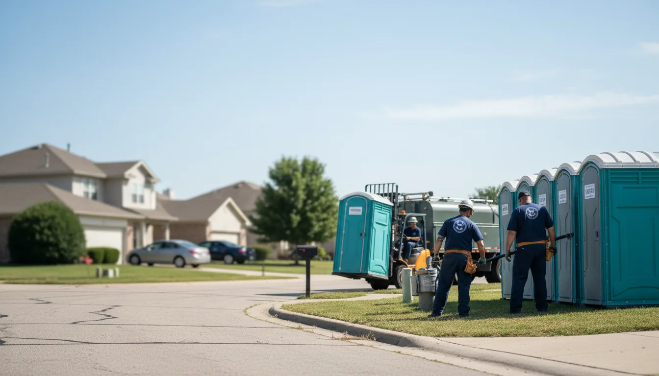 Porta Potty Rental in Glenford, OH near me